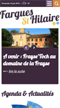 Mobile Screenshot of fargues-saint-hilaire.fr